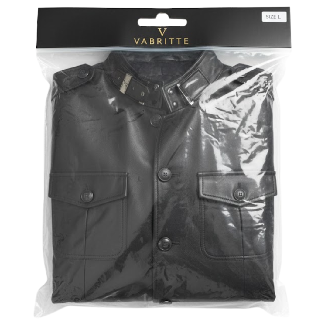 Vabritte™ Ironward Command Leather Jacket