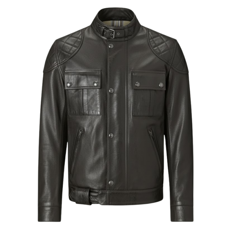 Vabritte™ Vanguard Moto Leather Jacket