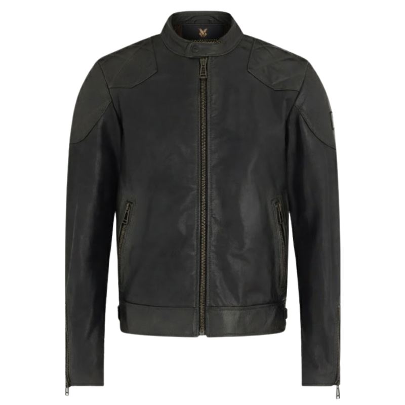 Vabritte™ Velocity Racer Leather Jacket