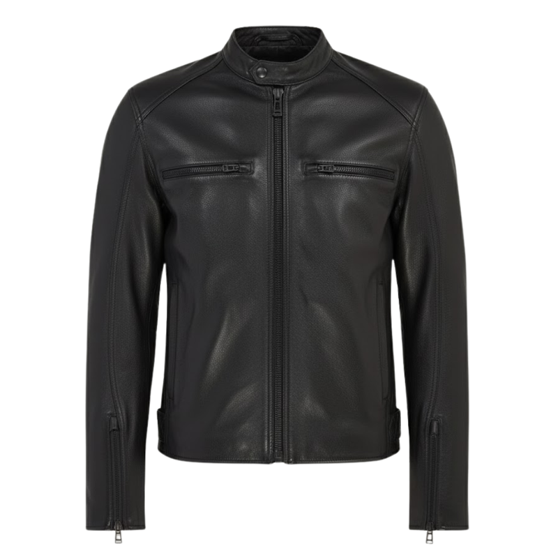 Vabritte™ Stratos Racer Leather Jacket