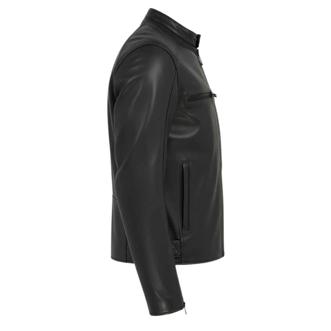 Vabritte™ Stratos Racer Leather Jacket