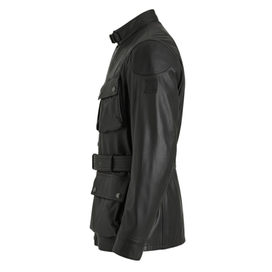 Vabritte™ Commandant Field Leather Jacket