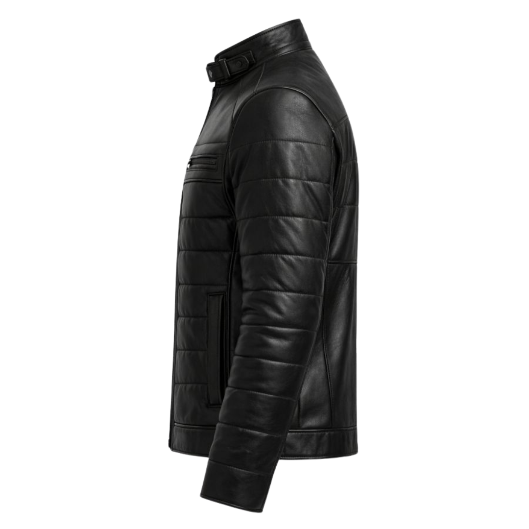 Vabritte™ Frostline Apex Leather Jacket