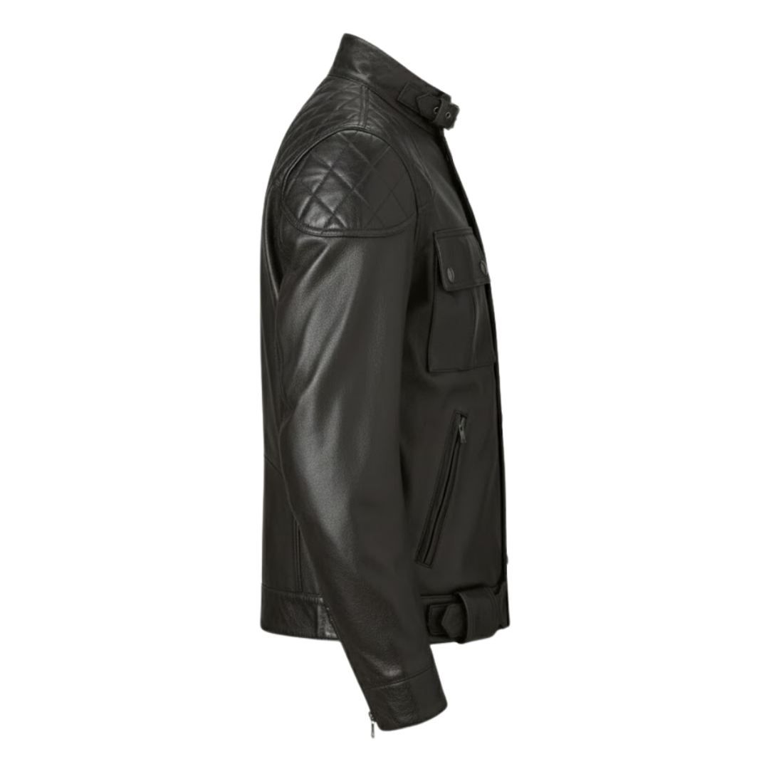 Vabritte™ Vanguard Moto Leather Jacket