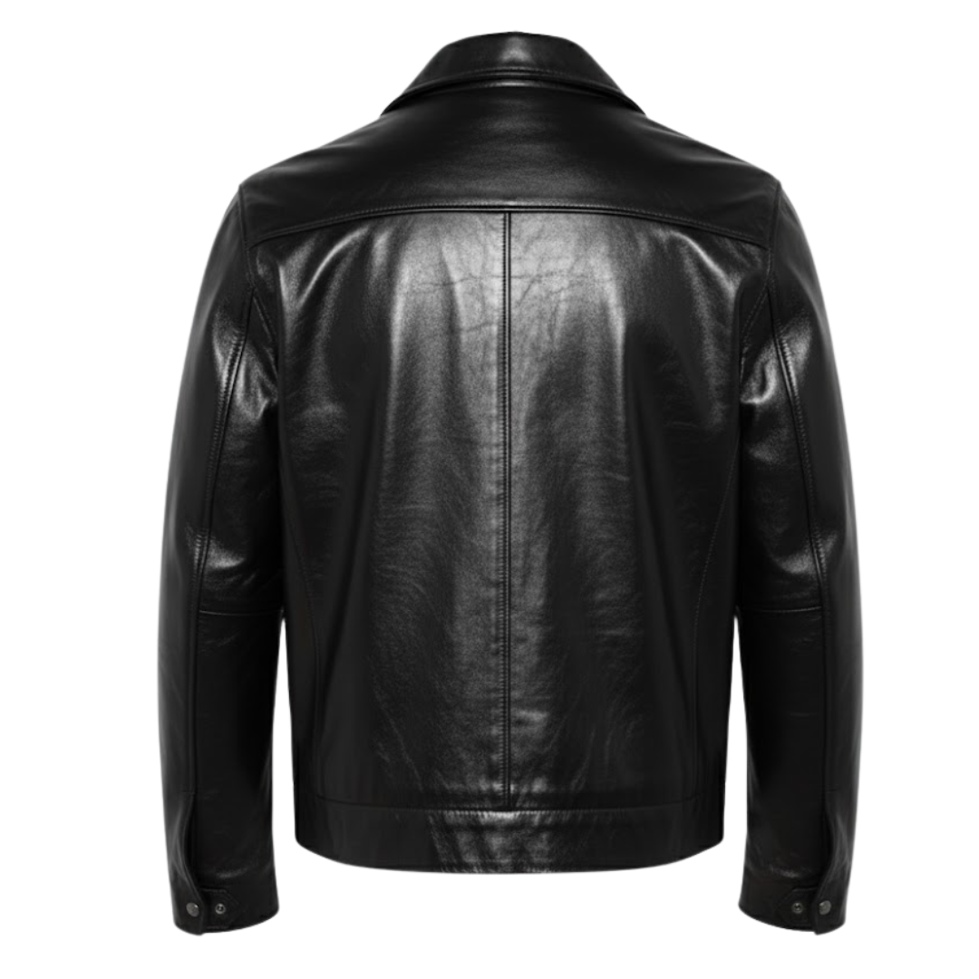 Vabritte™ Monarch Classic Leather Jacket