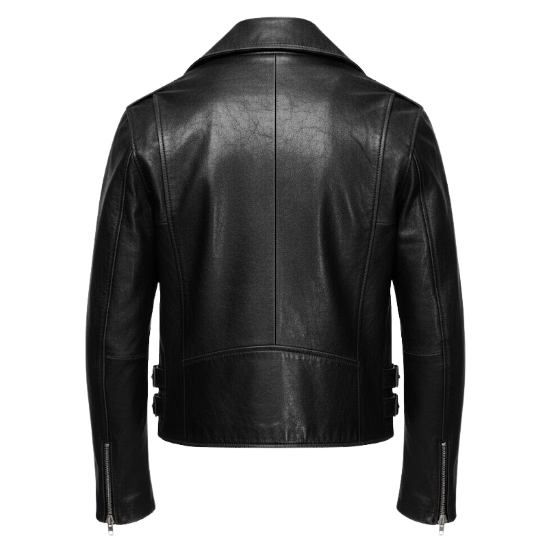 Vabritte™ Ironvolt Biker Leather Jacket