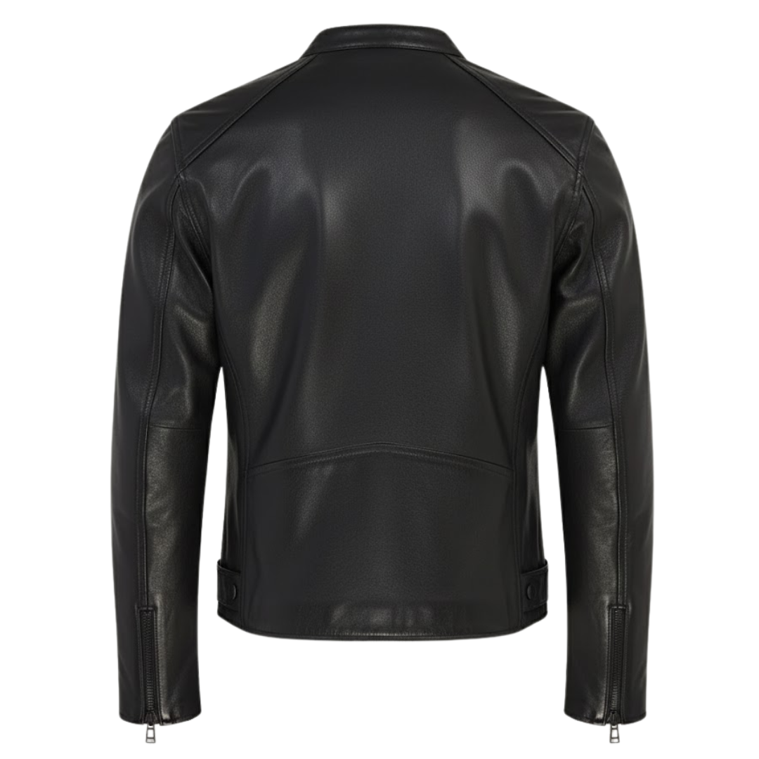 Vabritte™ Stratos Racer Leather Jacket