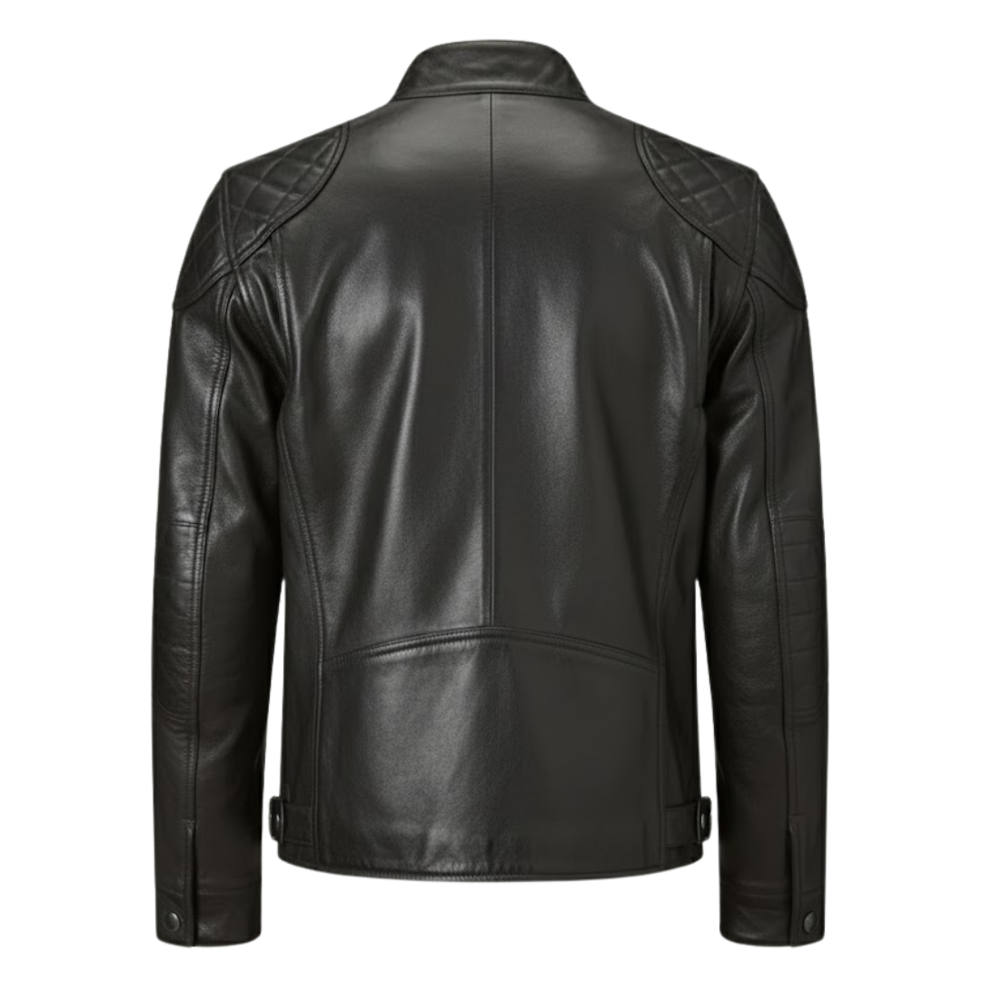 Vabritte™ Vanguard Moto Leather Jacket