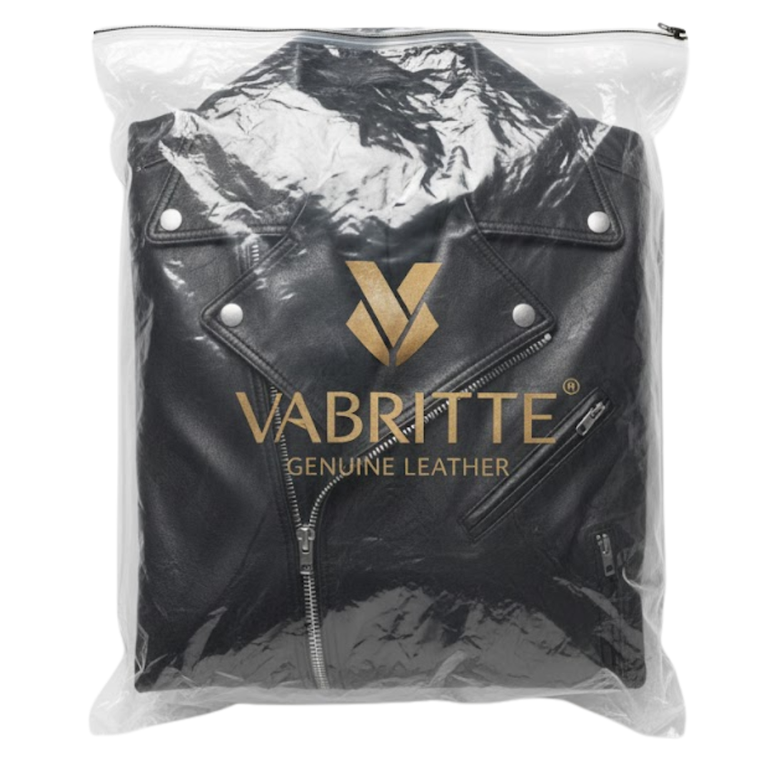 Vabritte™ Ironvolt Biker Leather Jacket