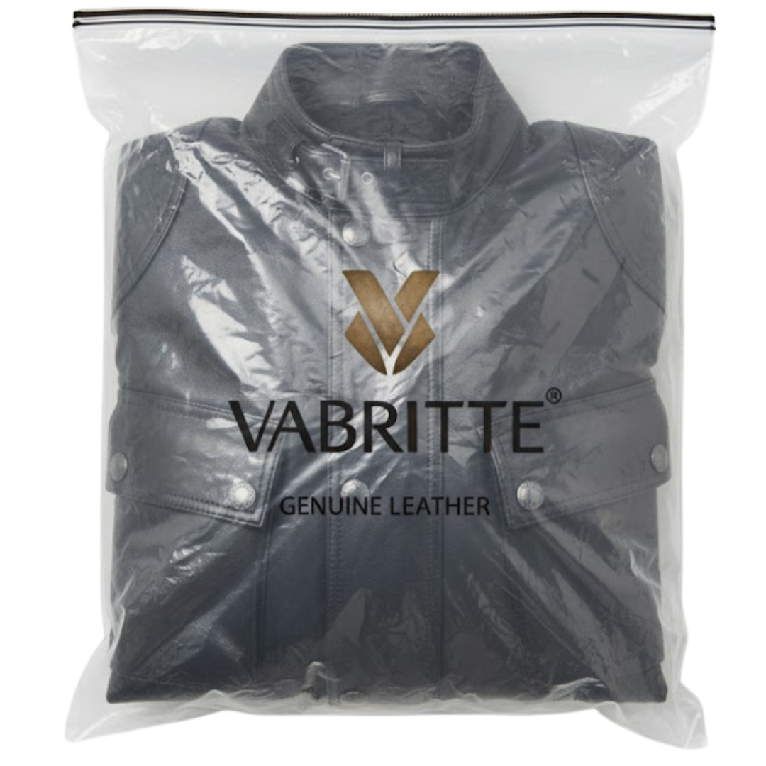 Vabritte™ Commandant Field Leather Jacket